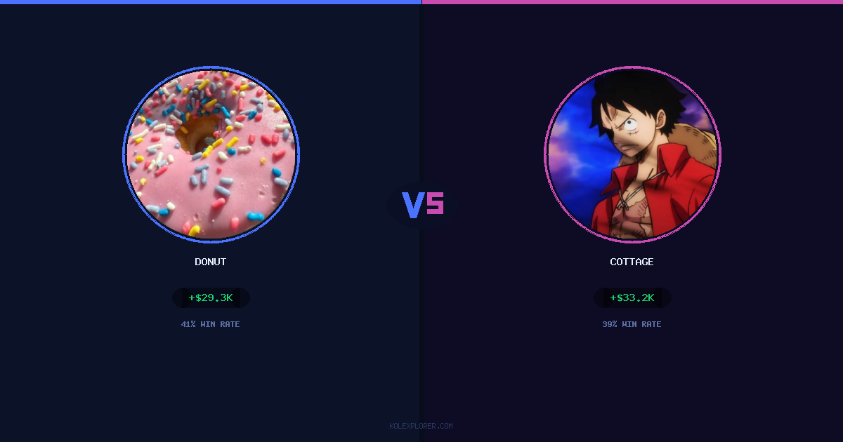 Donut vs Cottage preview