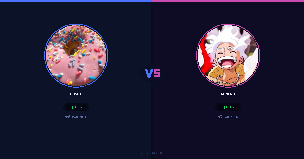 Donut vs Numero preview