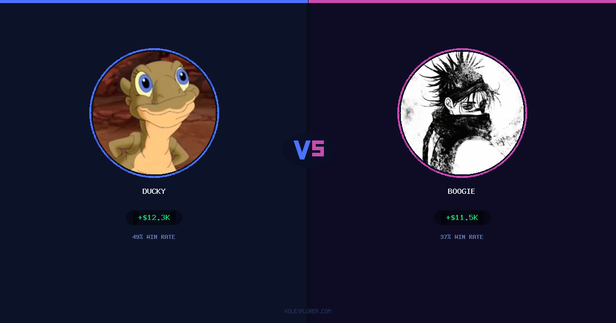 Ducky vs Boogie preview