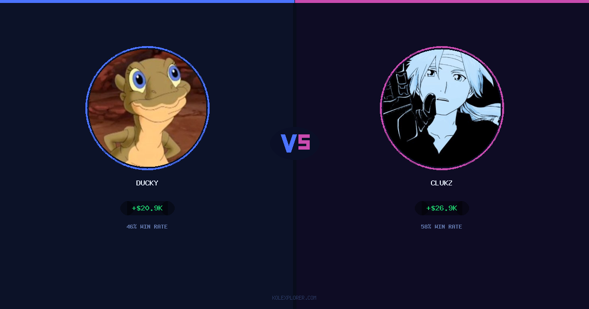 Ducky vs Clukz preview