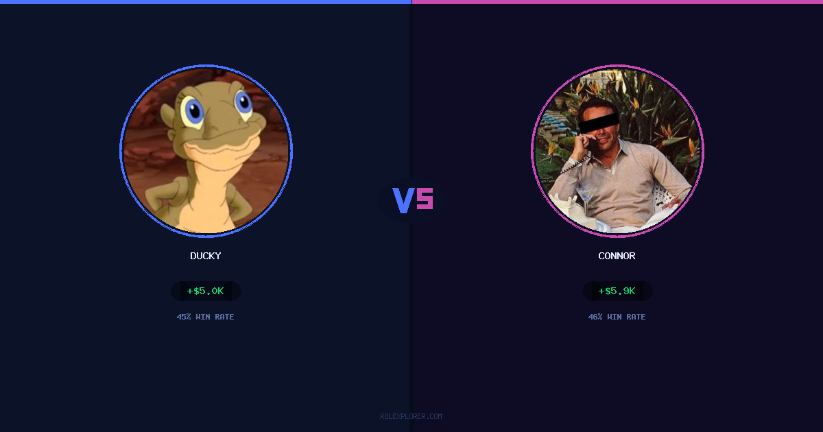 Ducky vs Connor preview