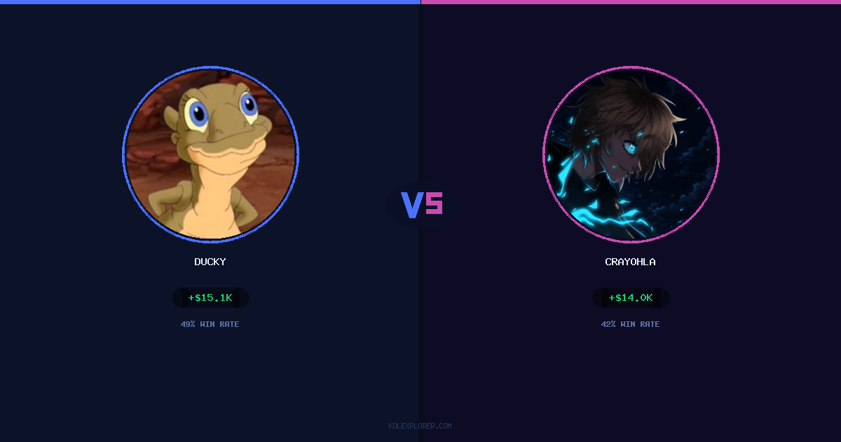 Ducky vs Crayohla preview