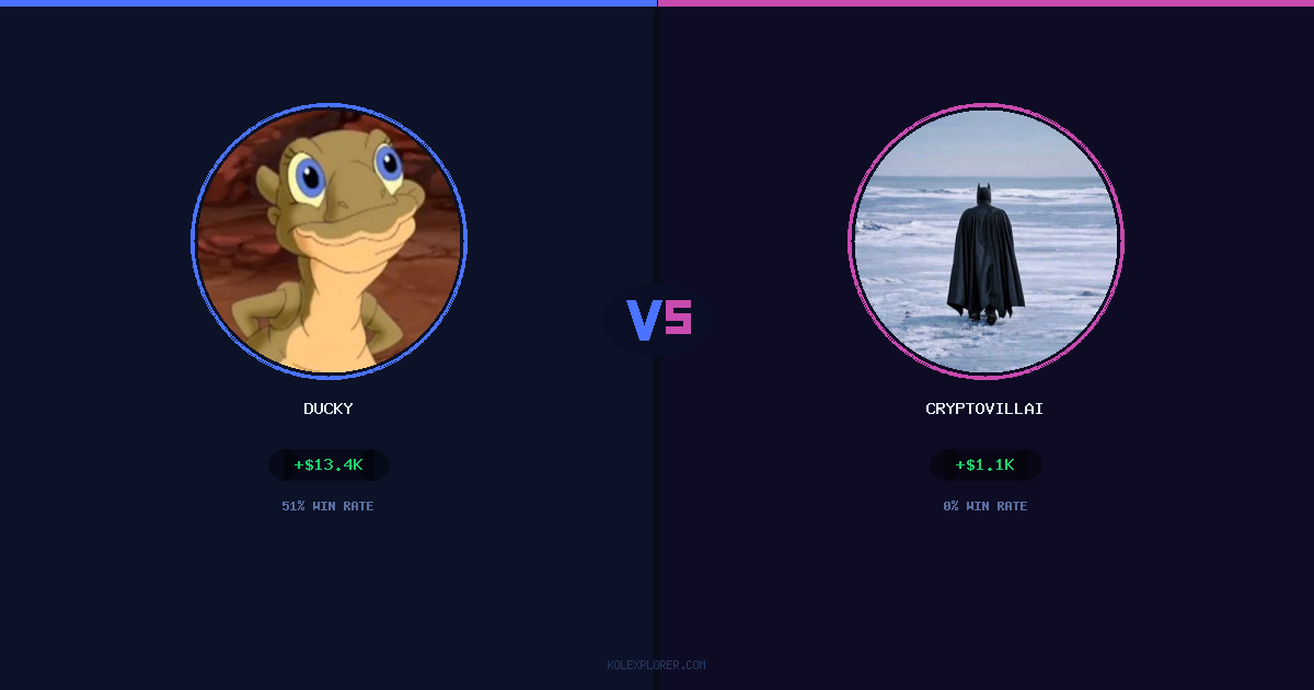 Ducky vs Cryptovillain26 preview