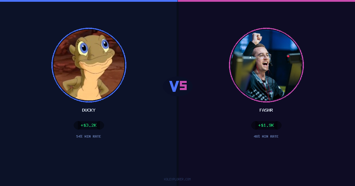 Ducky vs FASHR preview