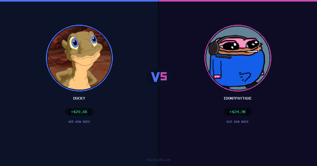 Ducky vs IdontPayTaxes preview