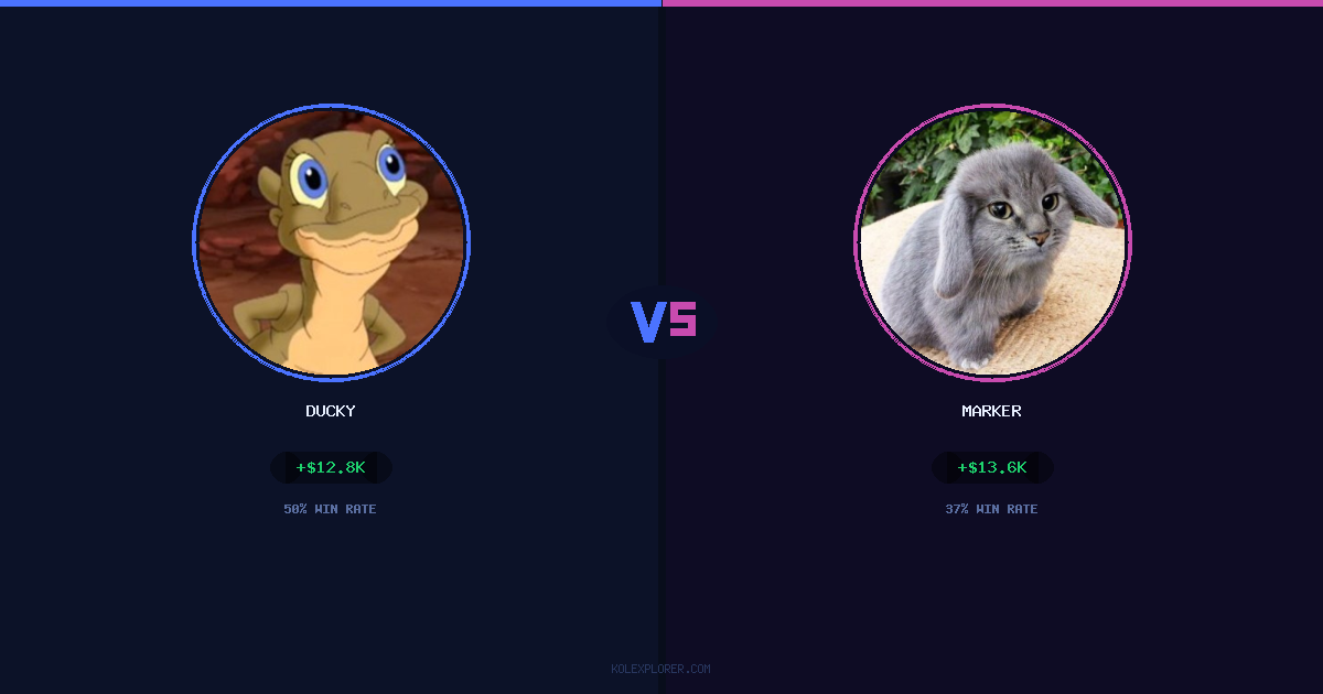Ducky vs Marker preview