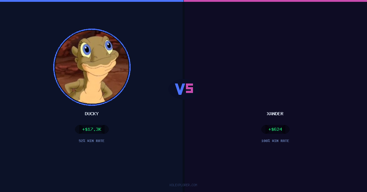 Ducky vs Xander preview