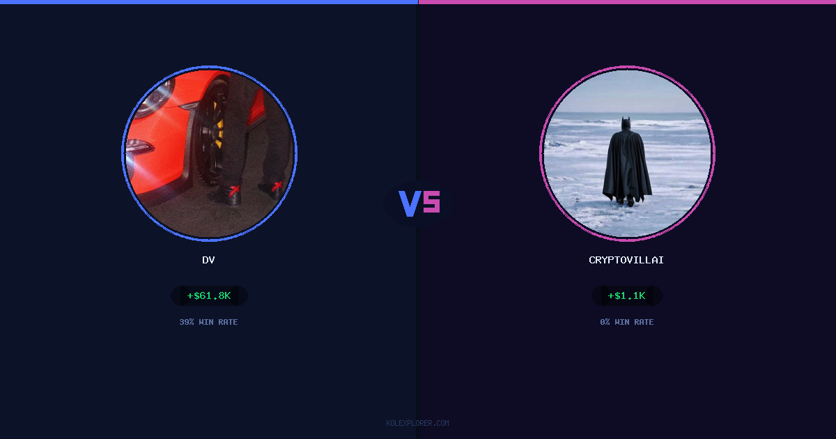 Dv vs Cryptovillain26 preview