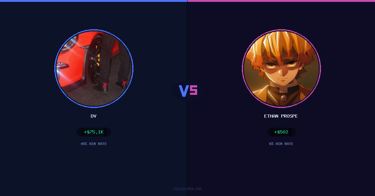 Dv vs Ethan Prosper preview