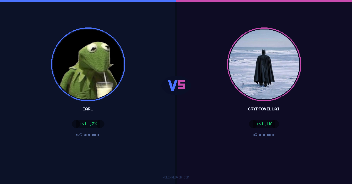 Earl vs Cryptovillain26 preview
