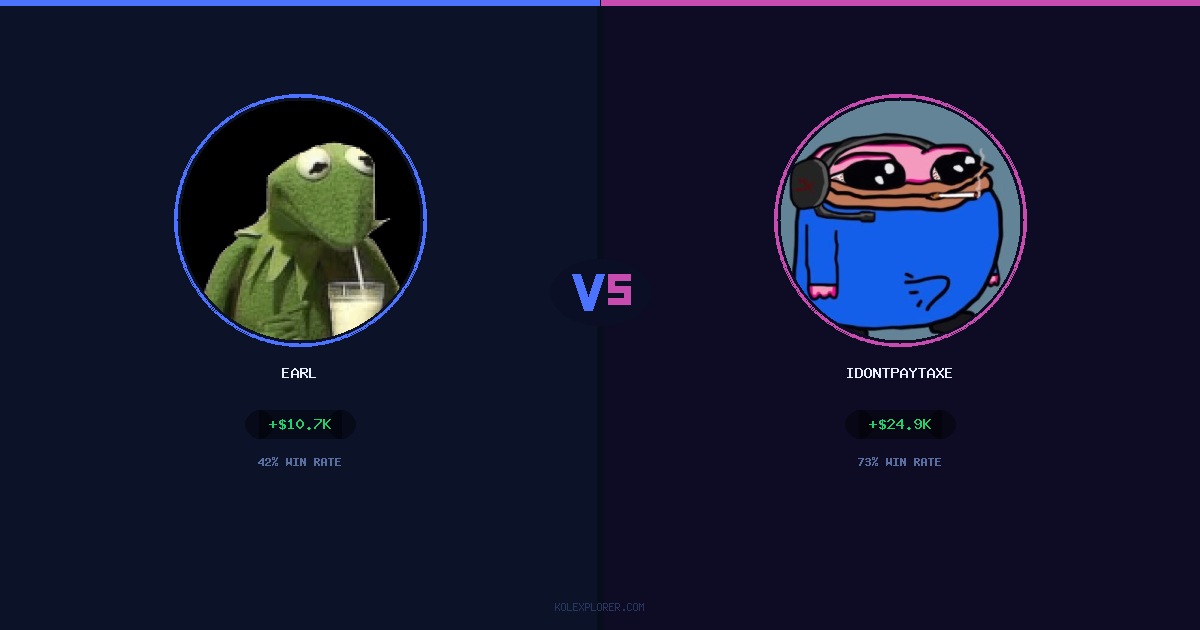 Earl vs IdontPayTaxes preview