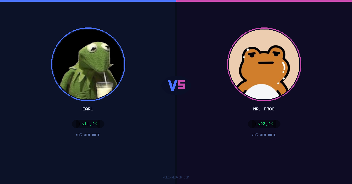 Earl vs Mr. Frog preview