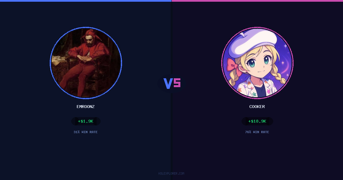Emroonz vs Cooker preview