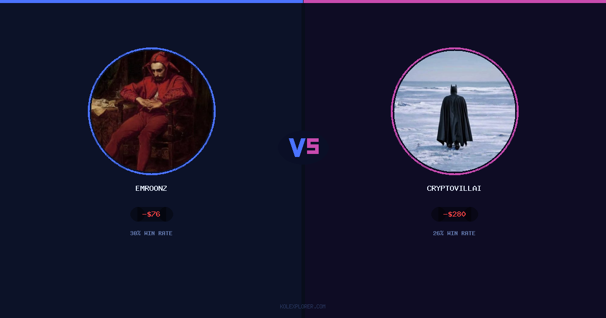Emroonz vs Cryptovillain26 preview