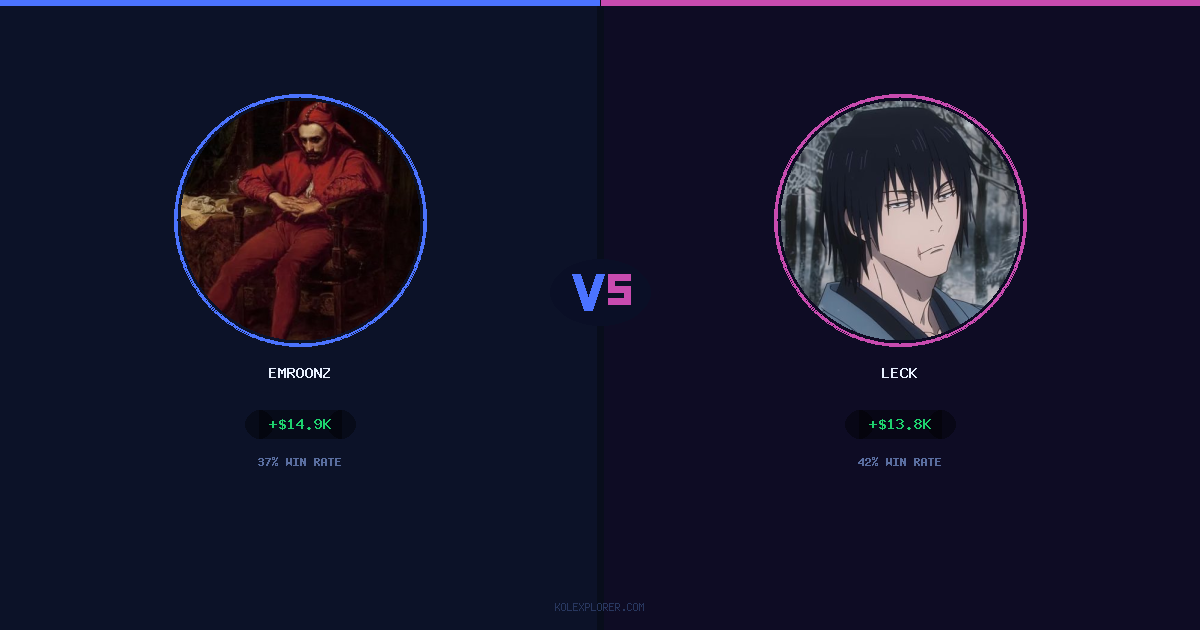 Emroonz vs Leck preview
