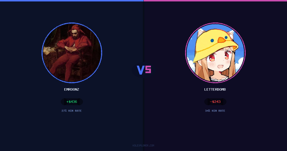 Emroonz vs Letterbomb preview