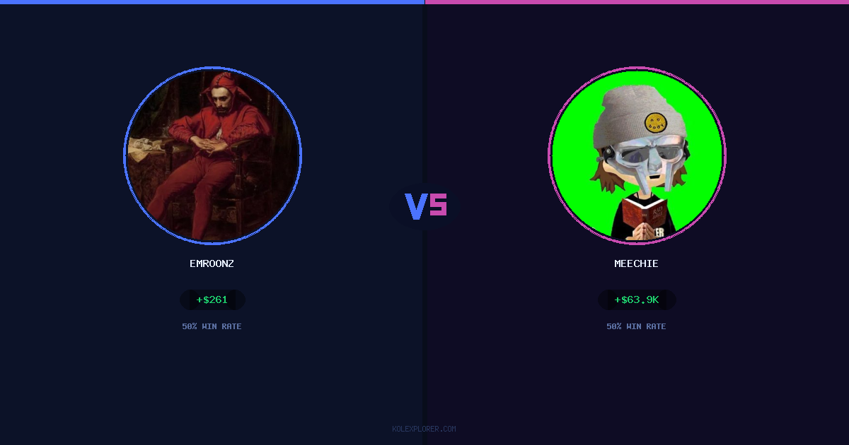 Emroonz vs Meechie preview