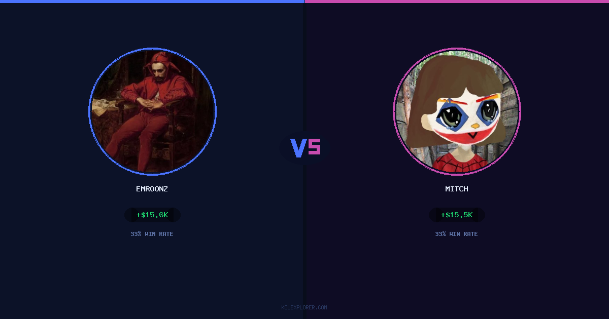 Emroonz vs Mitch preview