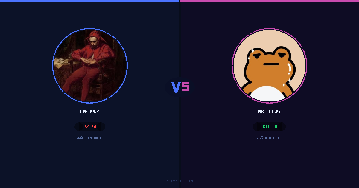 Emroonz vs Mr. Frog preview