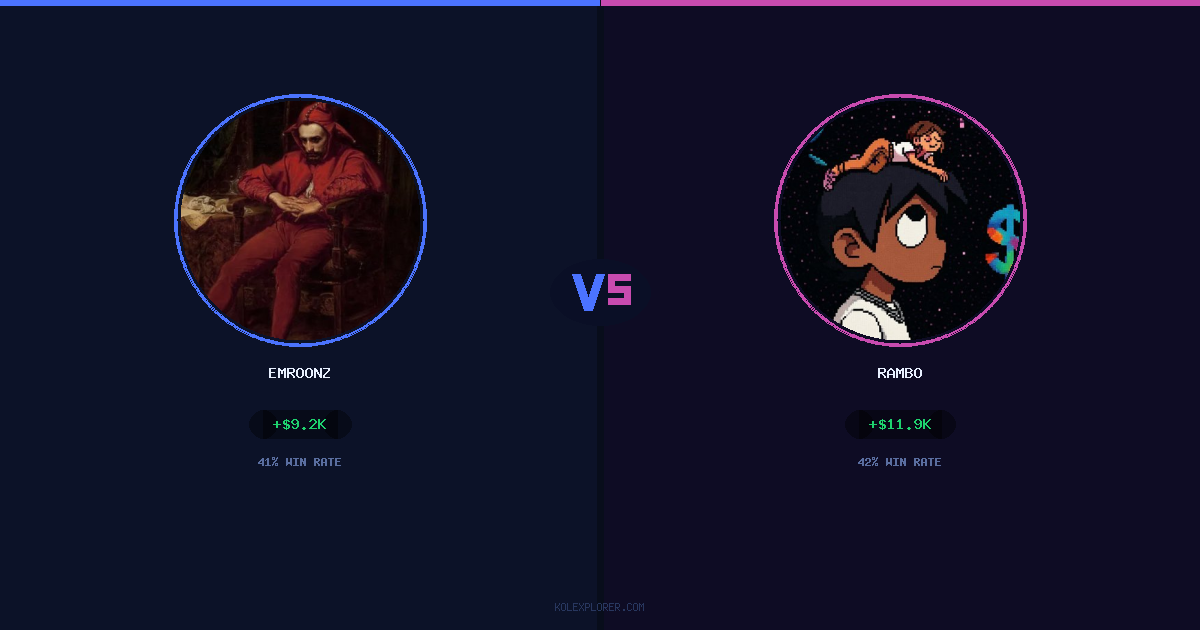 Emroonz vs Rambo preview