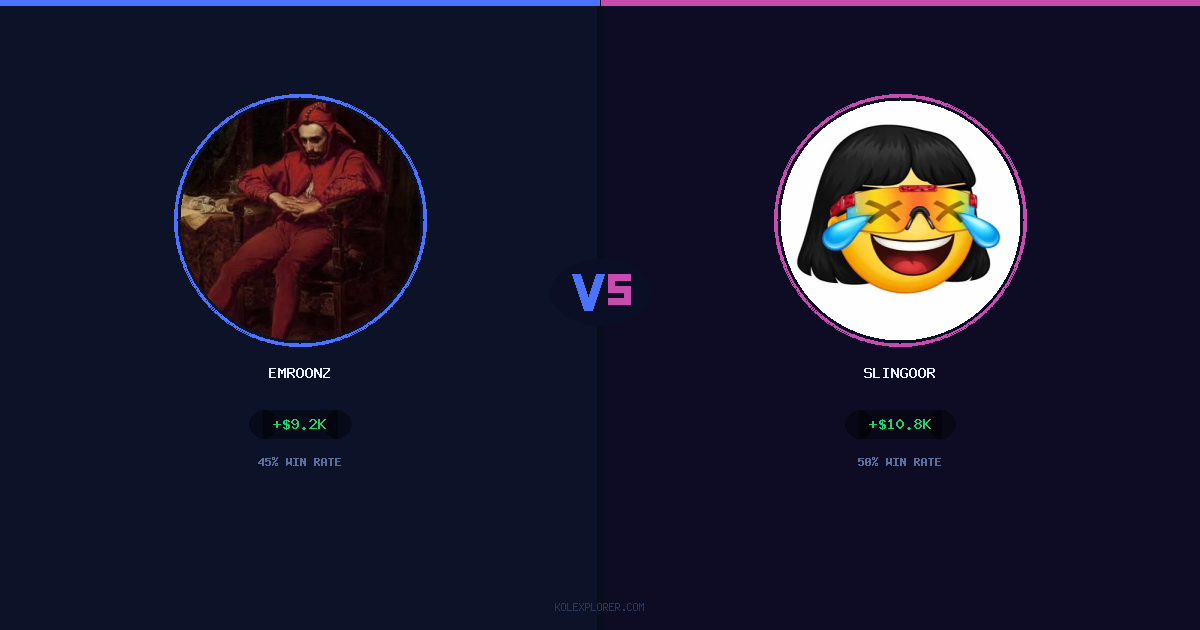 Emroonz vs Slingoor preview