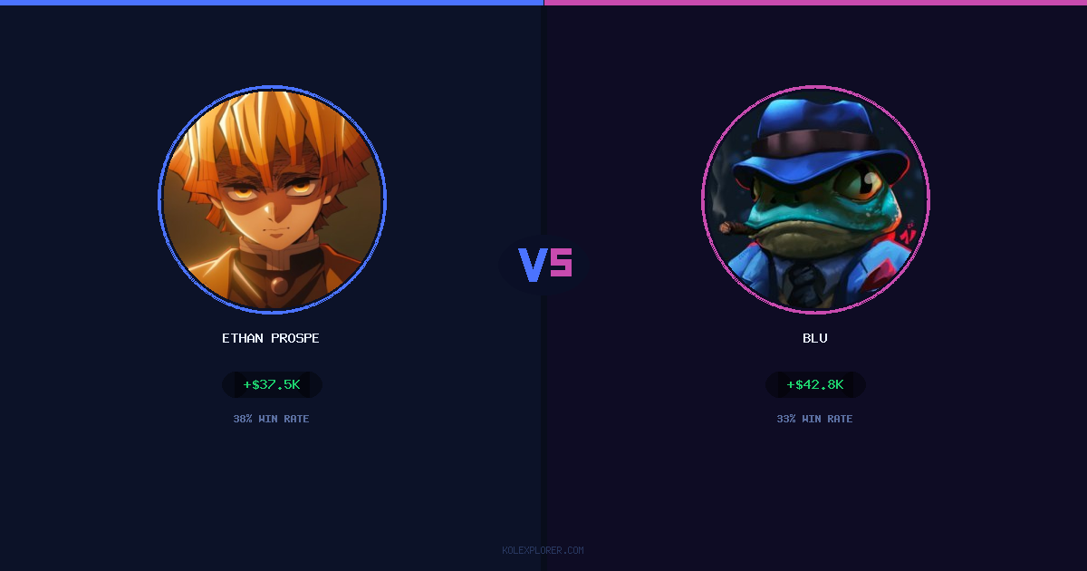 Ethan Prosper vs Blu preview