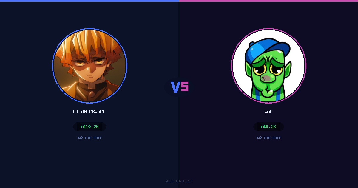 Ethan Prosper vs Cap preview