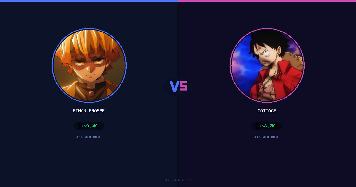 Ethan Prosper vs Cottage preview
