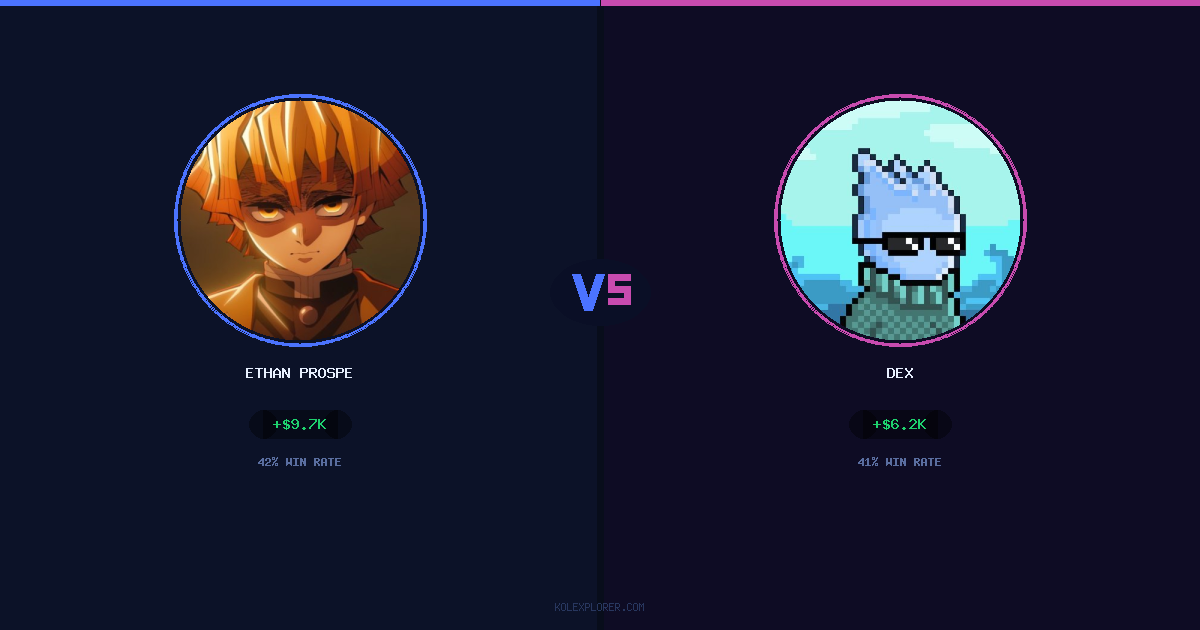 Ethan Prosper vs Dex preview