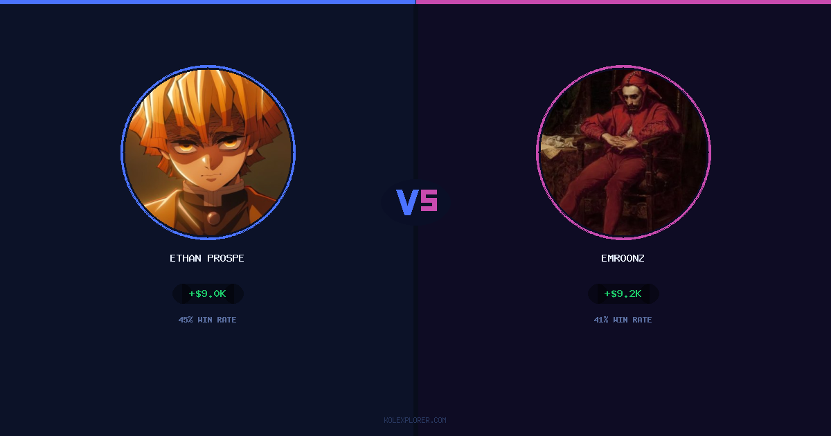 Ethan Prosper vs Emroonz preview