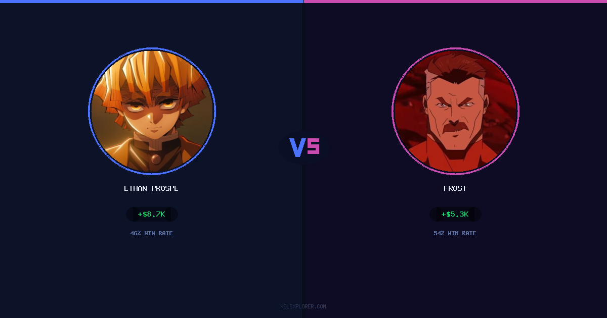 Ethan Prosper vs Frost preview