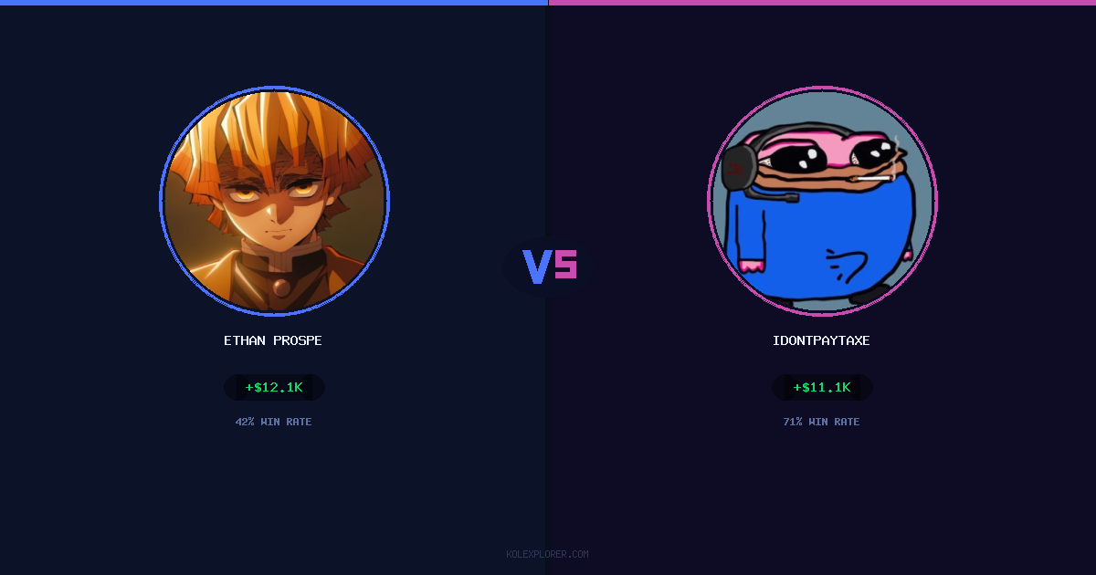Ethan Prosper vs IdontPayTaxes preview