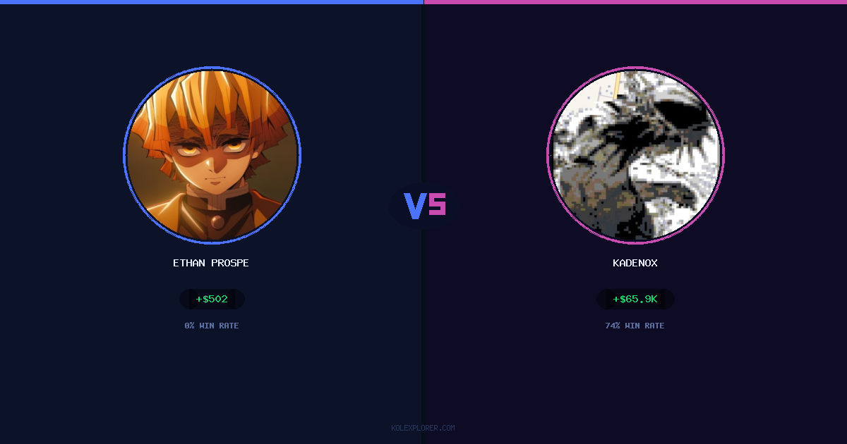 Ethan Prosper vs Kadenox preview