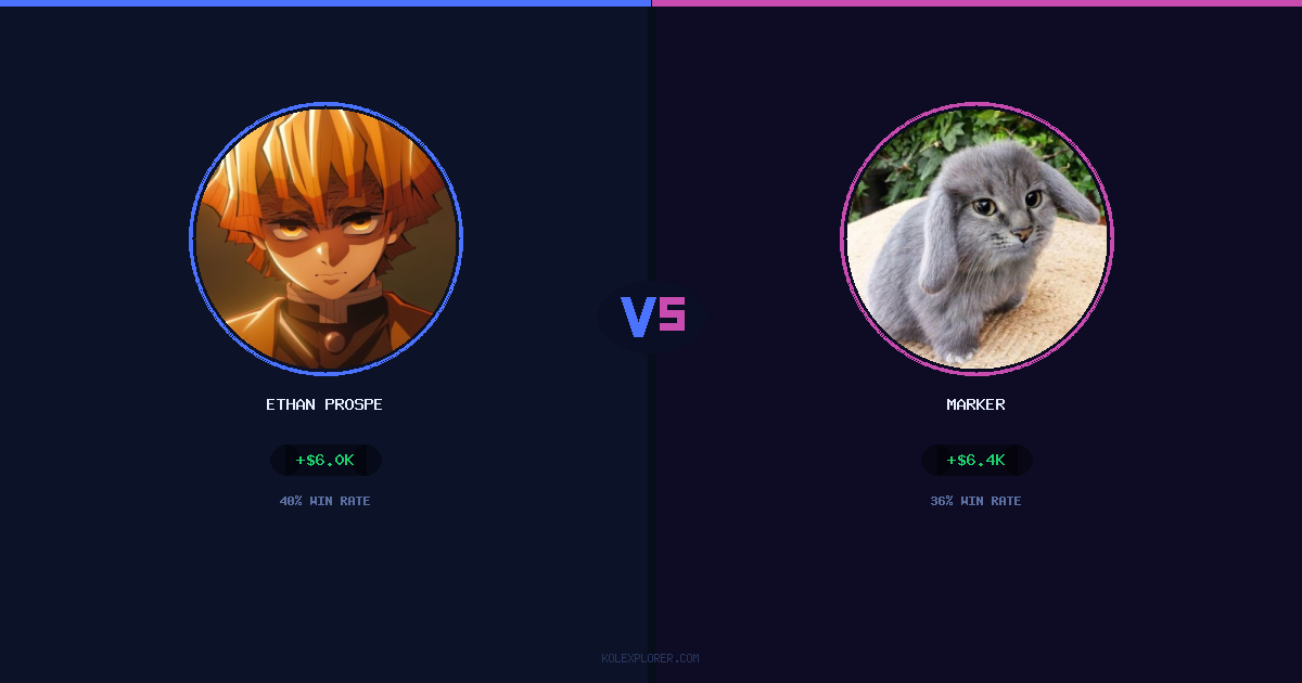Ethan Prosper vs Marker preview