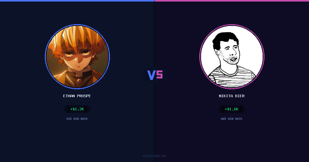 Ethan Prosper vs Nikita Bier preview