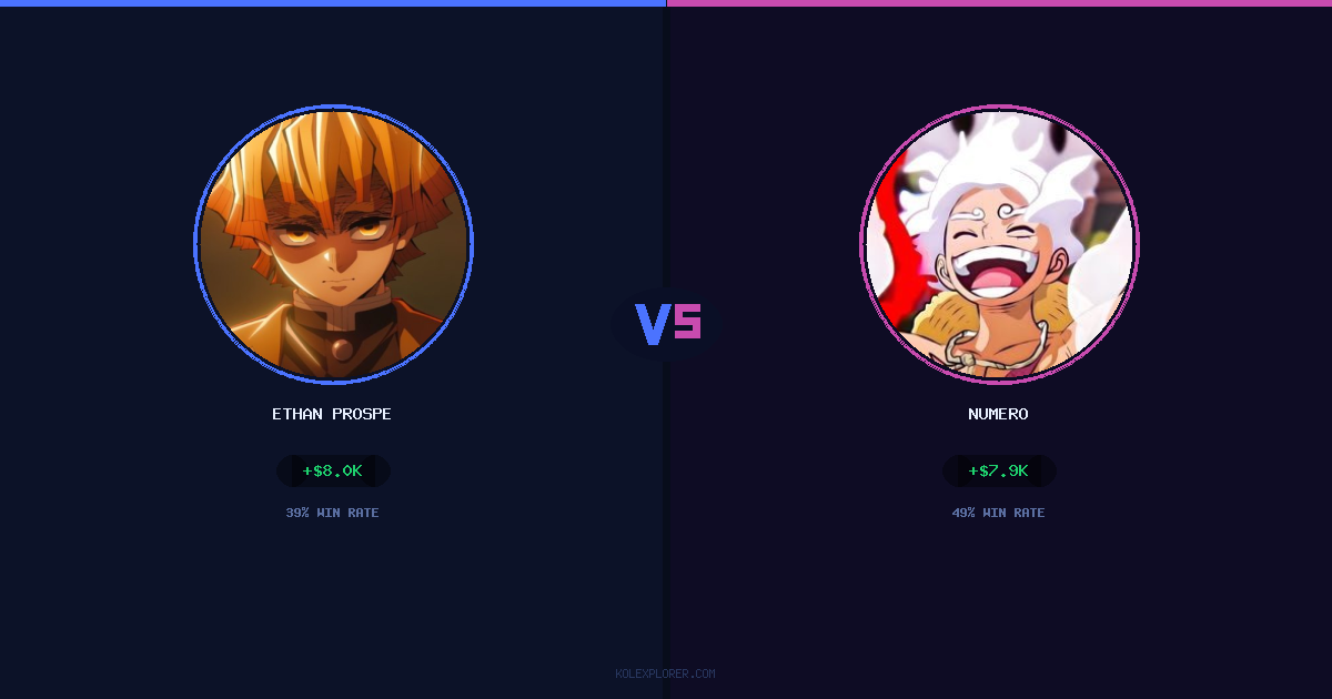 Ethan Prosper vs Numero preview