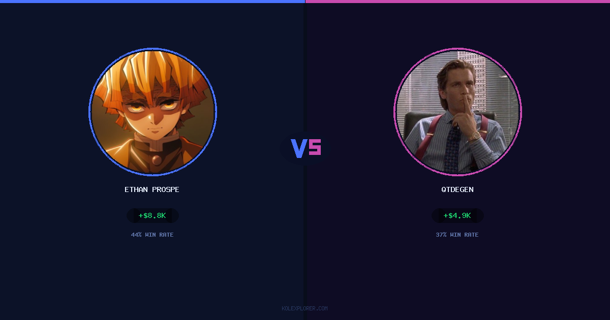 Ethan Prosper vs QTDEGEN preview