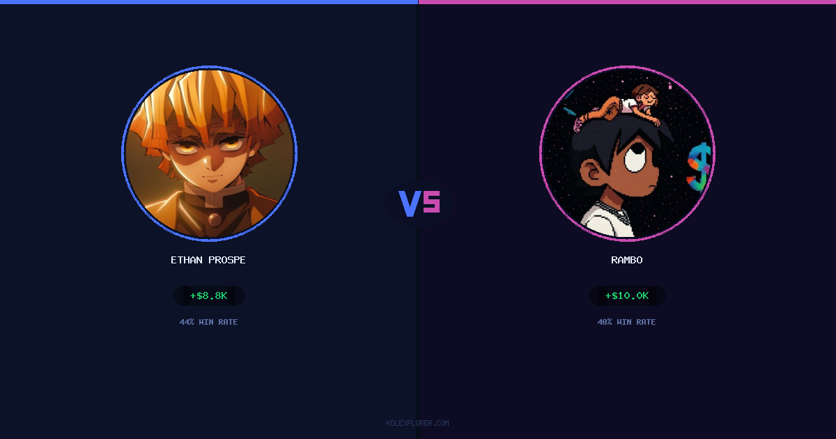Ethan Prosper vs Rambo preview