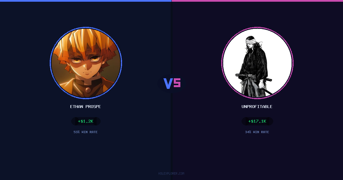 Ethan Prosper vs Unprofitable preview