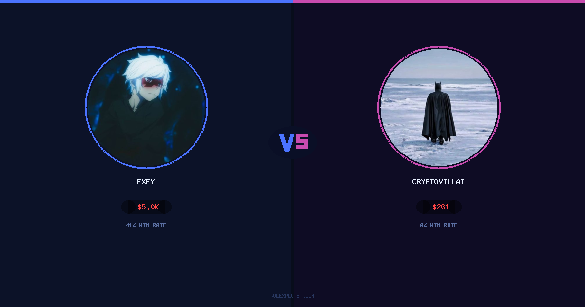 Exey vs Cryptovillain26 preview