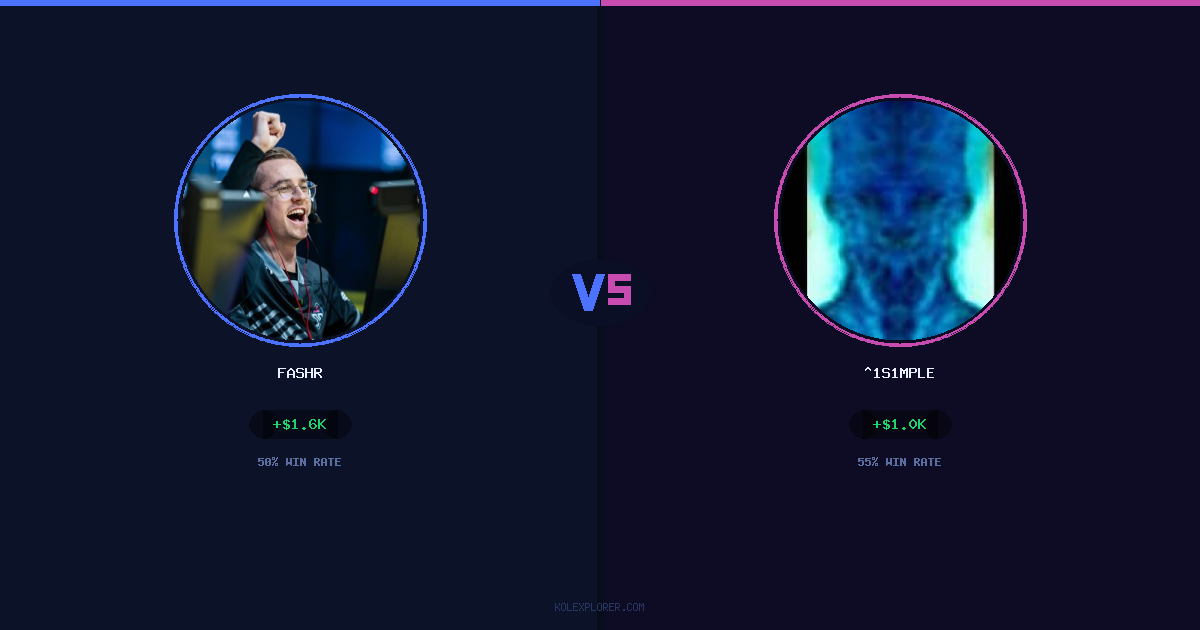 FASHR vs ^1s1mple preview