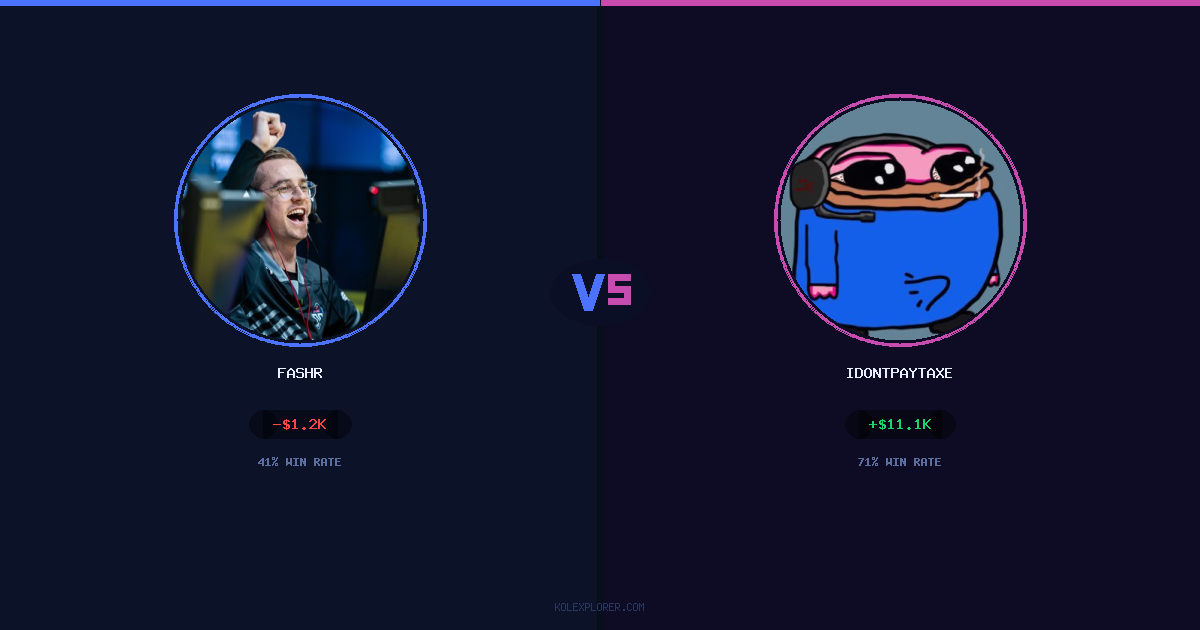 FASHR vs IdontPayTaxes preview