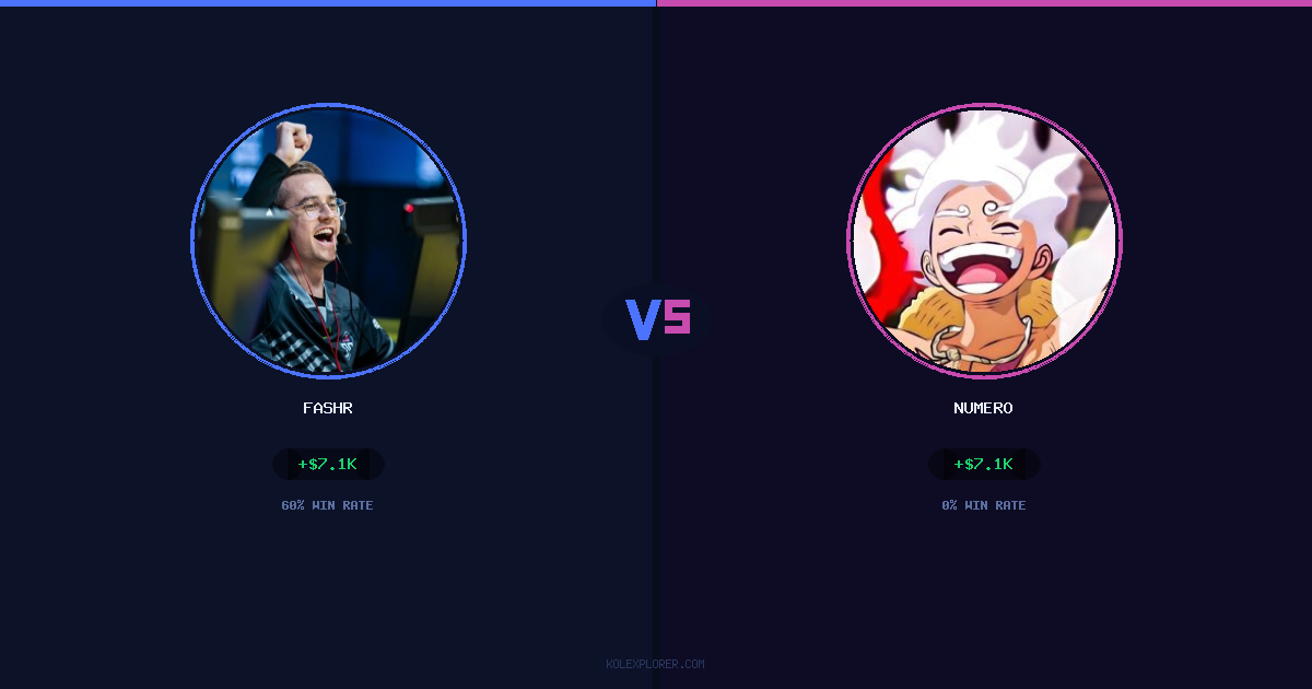 FASHR vs Numero preview
