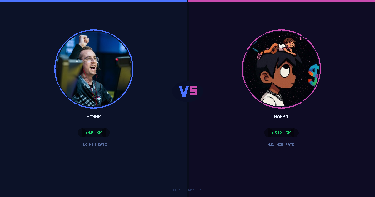 FASHR vs Rambo preview