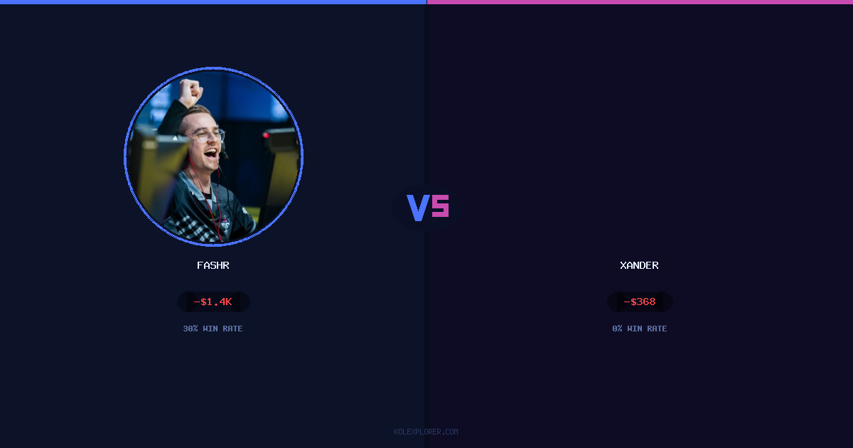 FASHR vs Xander preview