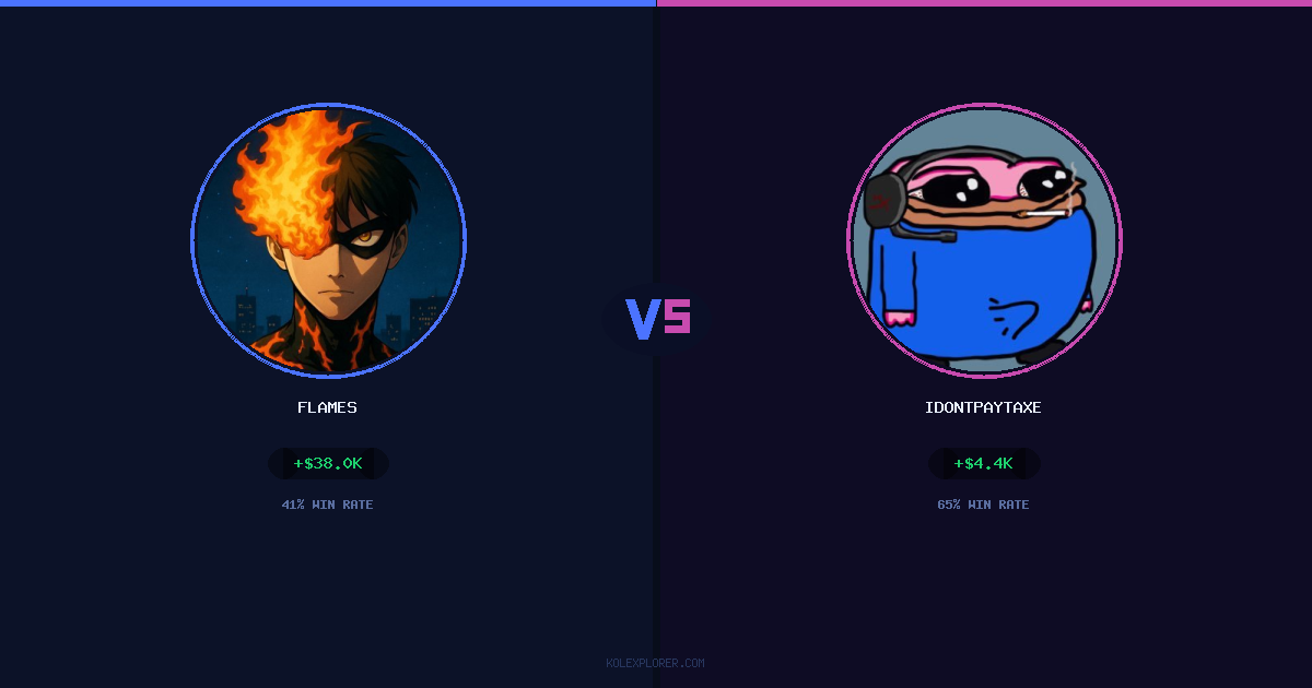 Flames vs IdontPayTaxes preview