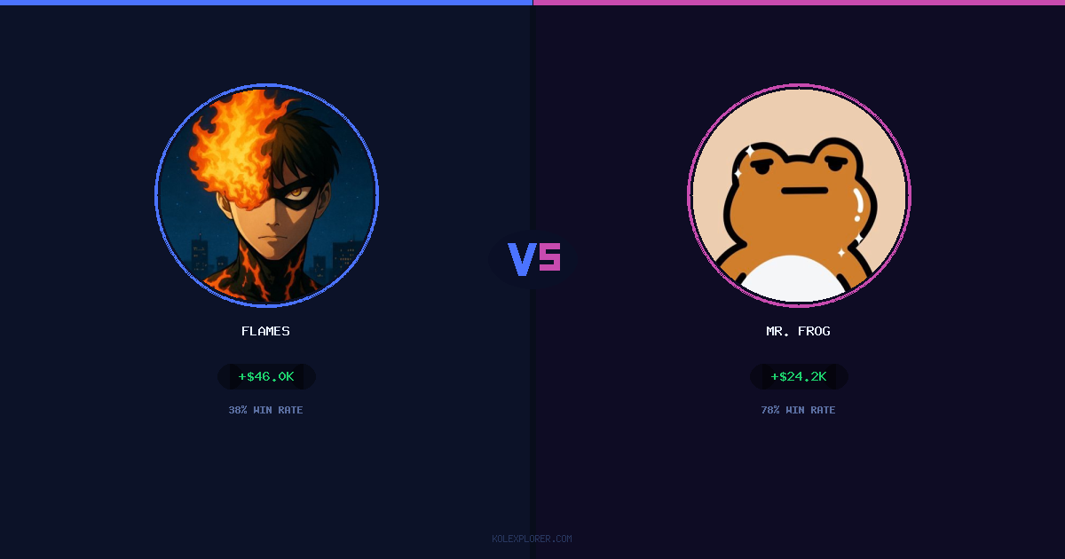 Flames vs Mr. Frog preview