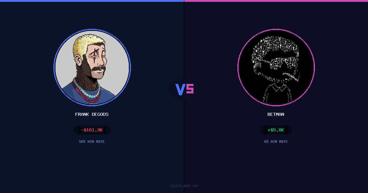 Frank degods vs Betman preview