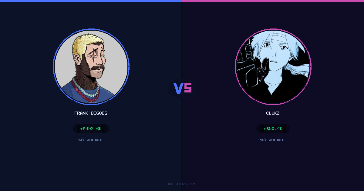 Frank degods vs Clukz preview