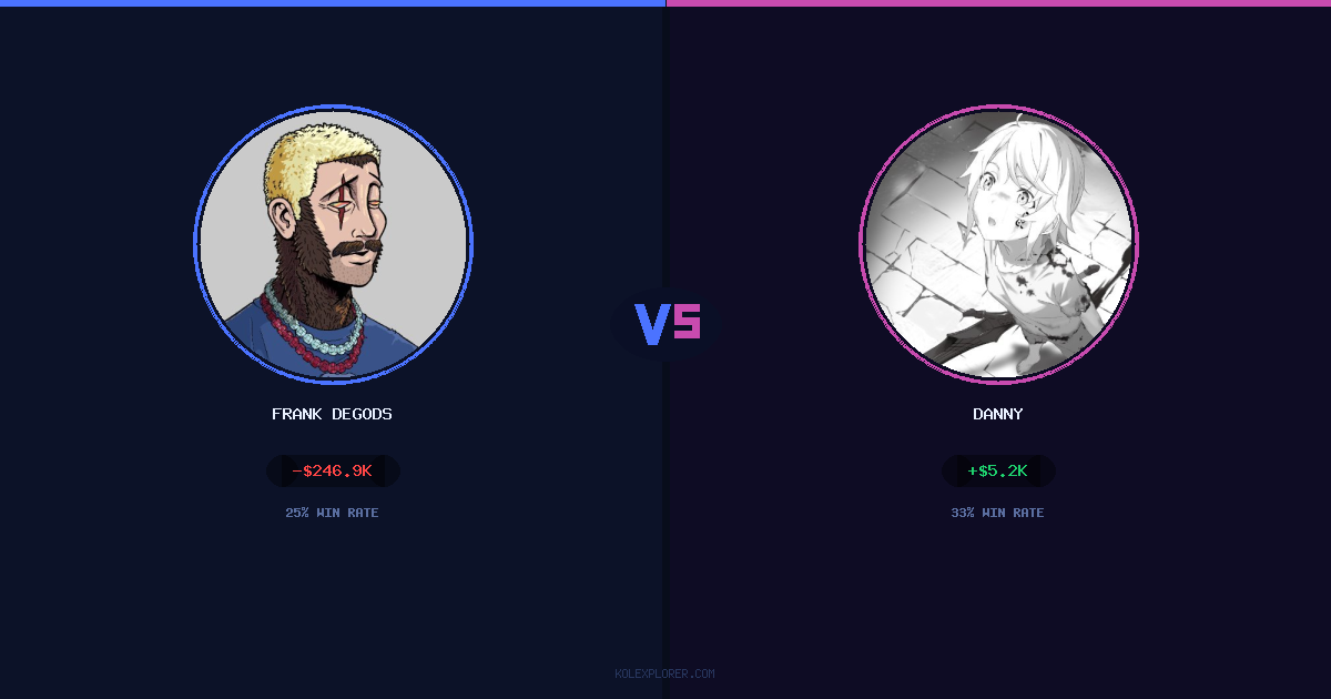 Frank degods vs Danny preview